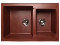 Granfest Мойка кухонная Practic GF-P780K Красный Марс